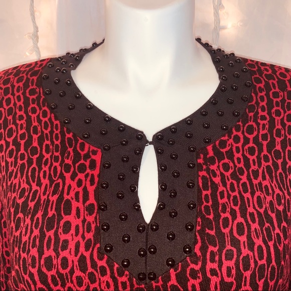 CHARTER CLUB ⭐️ Festive Long Sleeved Sweater Top - Picture 5 of 7